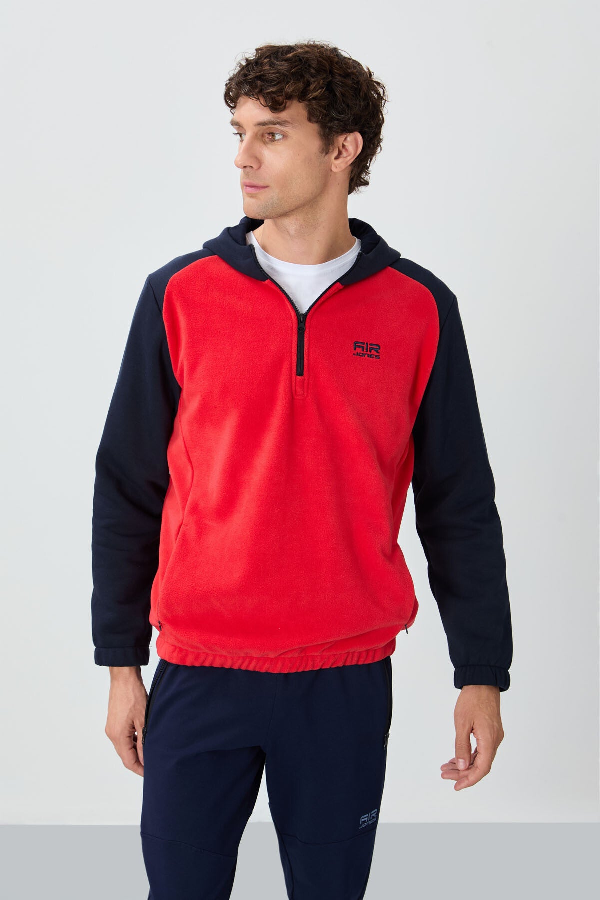 Ruby Fiesta Polar Sweatshirt for Men – Standard Fit, High-Quality Polar Fabric, Warm & Stylish | Air Jones