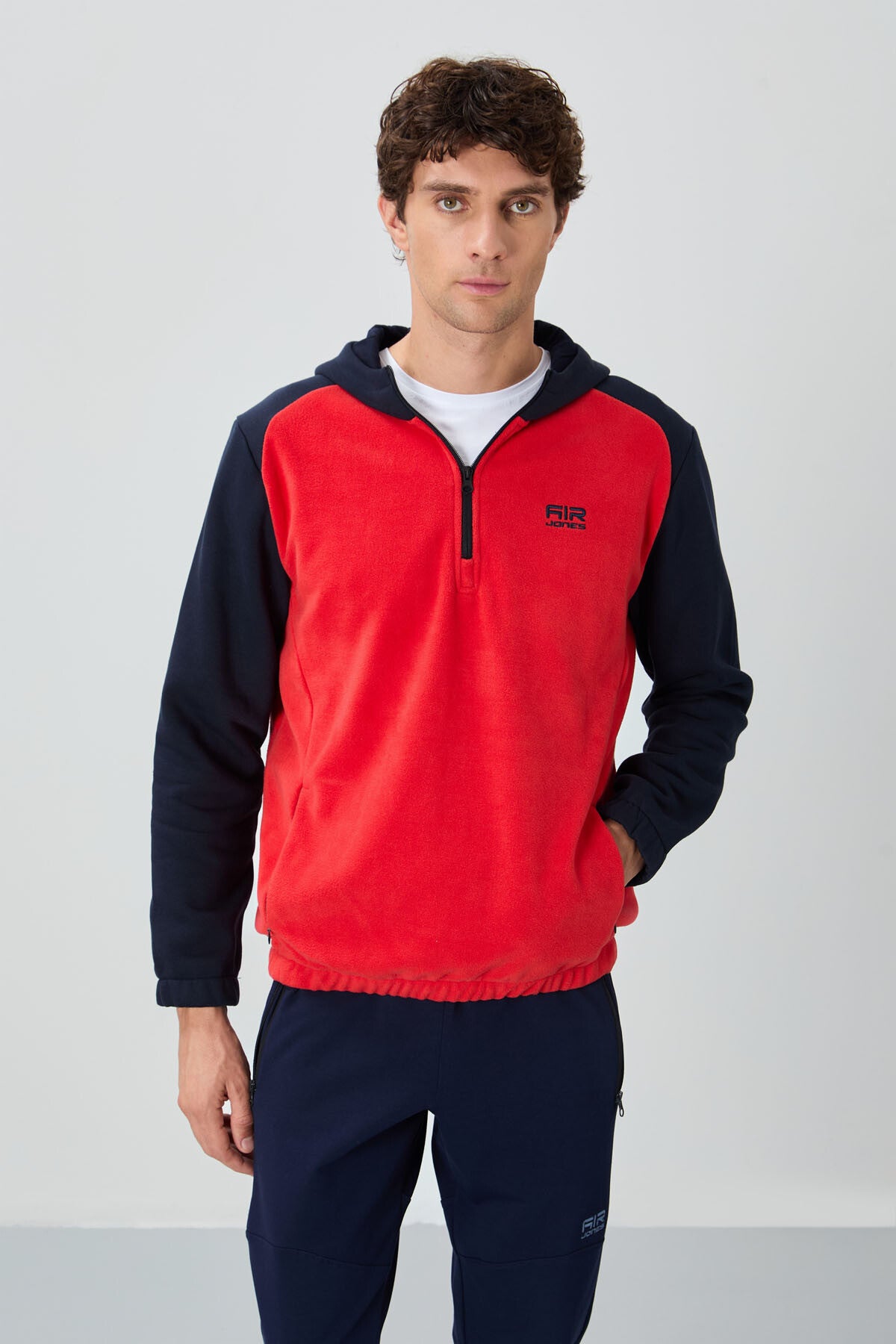 Ruby Fiesta Polar Sweatshirt for Men – Standard Fit, High-Quality Polar Fabric, Warm & Stylish | Air Jones